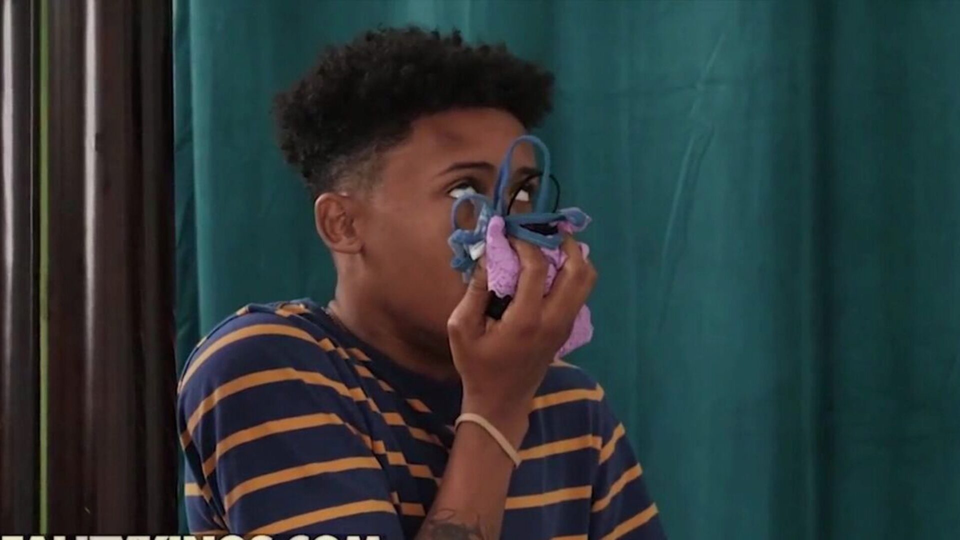 (Tori Montana) Catches Her Stepbro (Lil D) Sniffing Her Panties Brings His Fantasy To Life