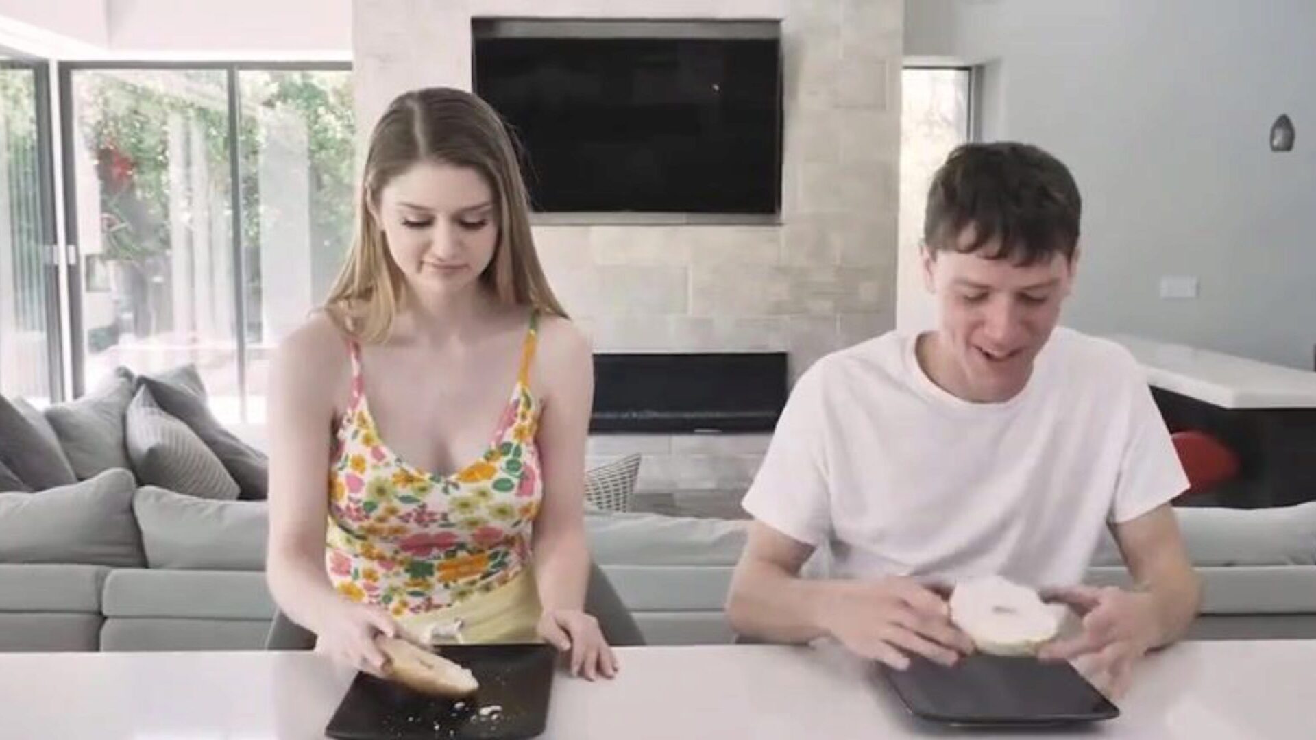 Rion's mama supervises him as that chap bonks his stepsis Bunny Bunny Colby is a stepsis who deep-throats her brother Rion King as this honey was instructed by their mamma Their mommy supervises as that boy fucks her in many ways, that the teens one as well as the other loved