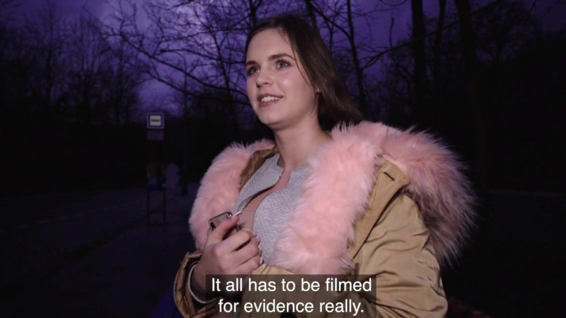 Public Agent 20 Year aged Student with Massive Natural Boobs